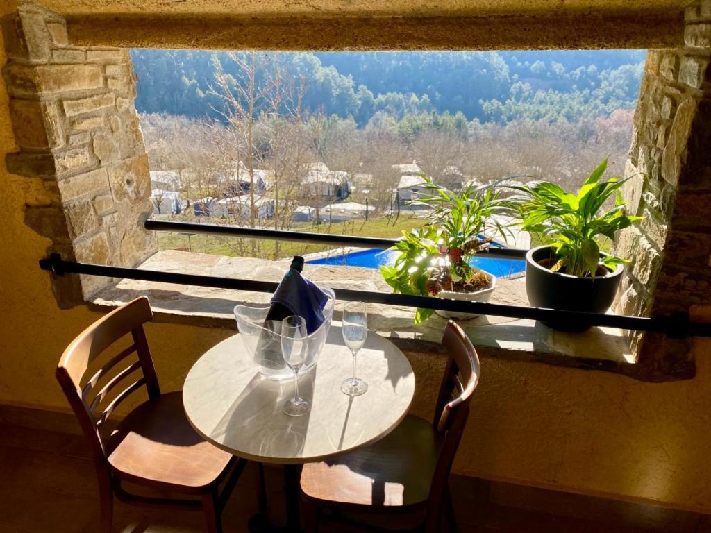Campalans Hotel Rural Bungalows Mobilhomes Borredá Dış mekan fotoğraf