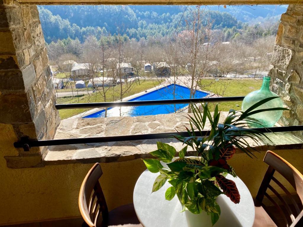 Campalans Hotel Rural Bungalows Mobilhomes Borredá Dış mekan fotoğraf